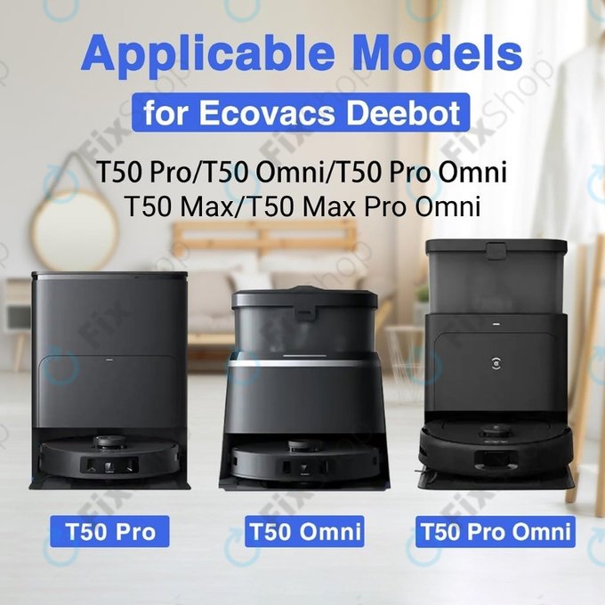 Ecovacs Deebot T50 Omni, T50 Pro Omni, T50 Max, T50 Max Pro Omni - HEPA filtr