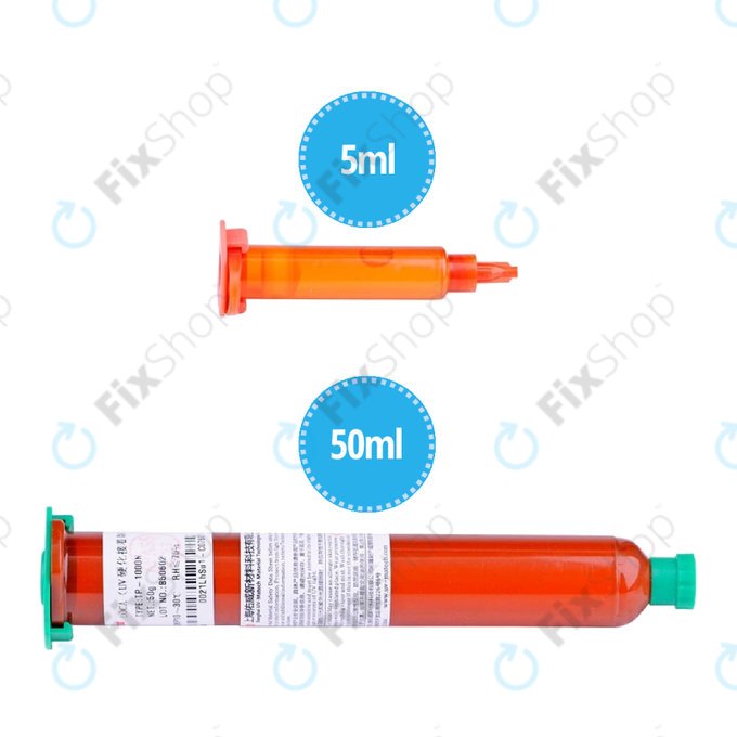 UV-Loca TP-2500F - Lepidlo pro Lepení Dotykových Skel - 50ml
