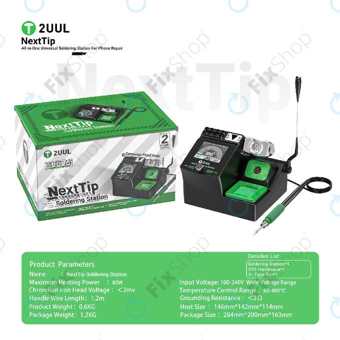 Pájecí stanice All-in-One, 2UUL NT210