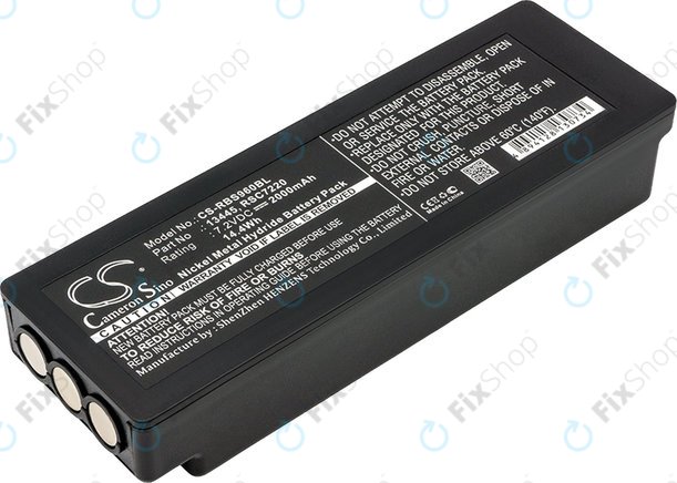 Baterie pro Scanreco 590, 592, 2000mAh, Ni-MH, 7.2V, RSC7220, HQ