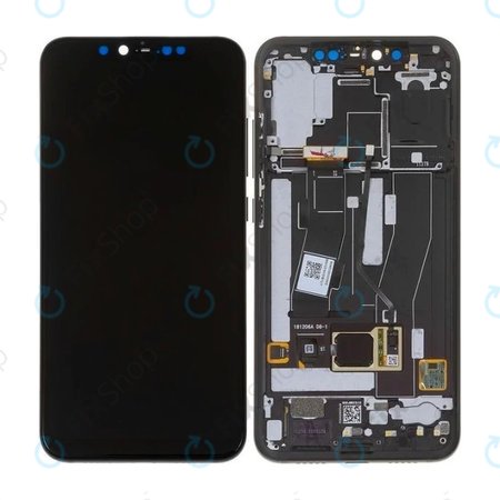 Xiaomi Mi 8 Pro - LCD Displej + Dotykové Sklo + Rám (Black) OLED