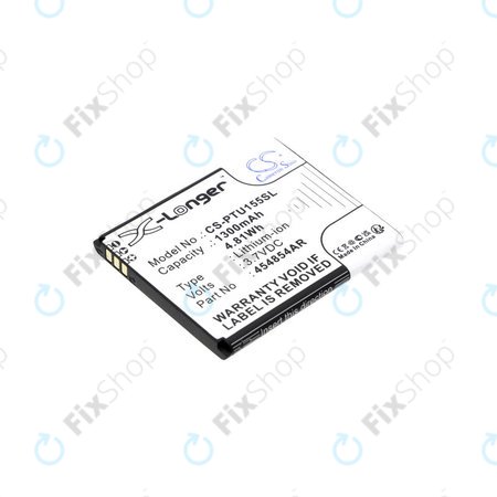 Baterie pro Panasonic Kx-Tu150, Kx-Tu150exr, 1300mAh, Li-Ion, 3.7V, 454854AR, HQ