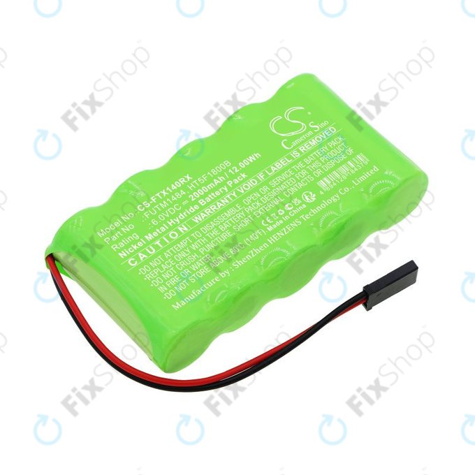 Baterie pro Futaba 14SG, 4PKS, 2000mAh, Ni-MH, 6V, FUTM1484, HQ