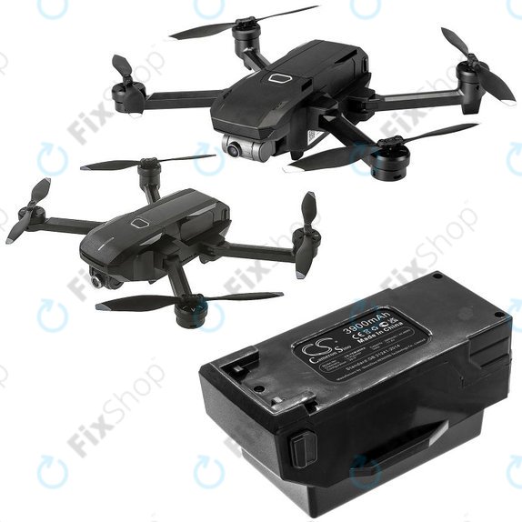 Baterie pro Yuneec Mantis G, Q, 3900mAh, Li-Pol, 11.4V, YUNB3S2800, HQ