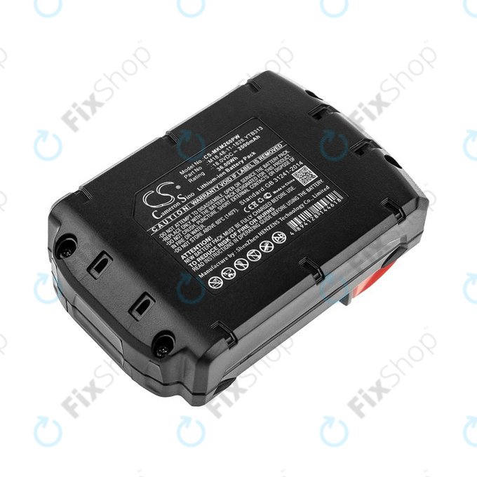 Baterie pro Milwaukee, Atlas Copco, Berner, 2000mAh, Li-Ion, 18V, M18, HQ