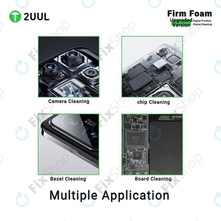 2UUL SC07 - Vysokohustotní čisticí podložky pro kameru, čipy a PCB (500ks)