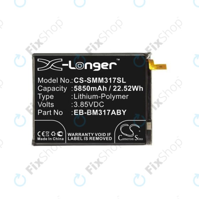 Samsung Galaxy M31 M315F, M31s M317F - Baterie EB-BM317ABY 5850mAh HQ