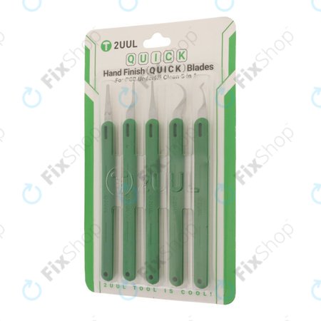 2UUL DA22 Quick Change 5in1 - Sada přesných čepelí na odstraňování čipů a lepidla