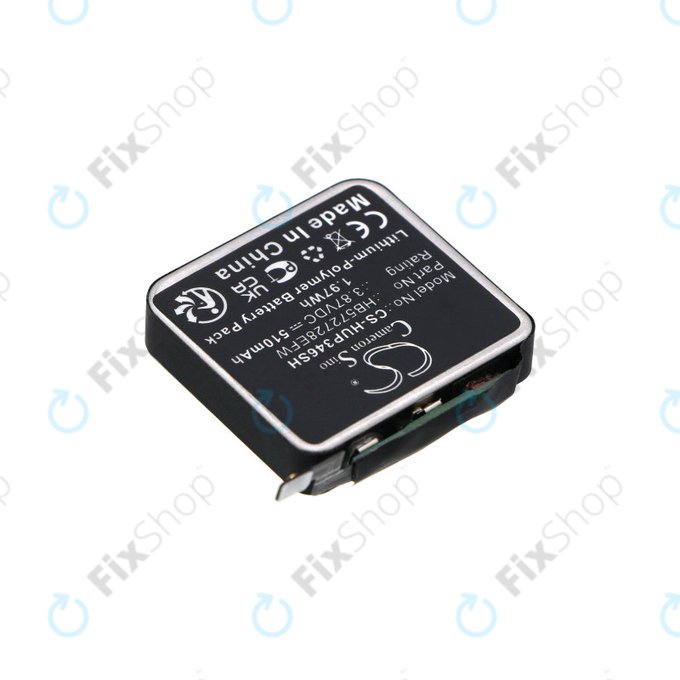 Baterie pro Huawei Watch GT3 Pro 46mm, 510mAh, Li-Pol, 3.87V, HB572728EFW, HQ