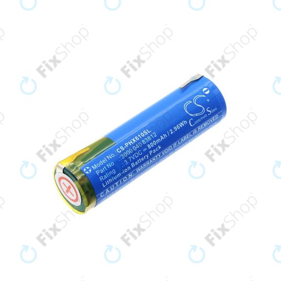 Baterie pro Oral-B Genius X, Philips HX6100 Series, 800mAh, Li-Ion, 3.7V, 3000 040 83812, HQ