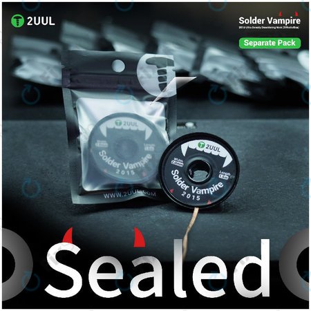 Odsávací lanko (knot) Solder Vampire , 2UUL DW16, samostatně balené, 10 rolí/box