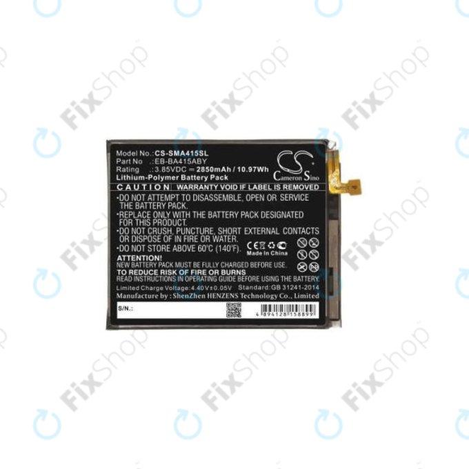Samsung Galaxy A41 A415F - Baterie EB-BA415ABY 2850mAh HQ