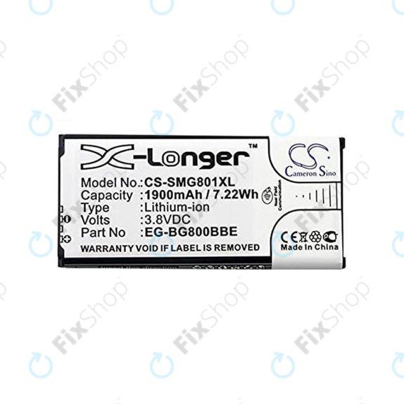Samsung Galaxy S5 Mini G800F - Baterie EB-BG800BBE 1900mAh HQ