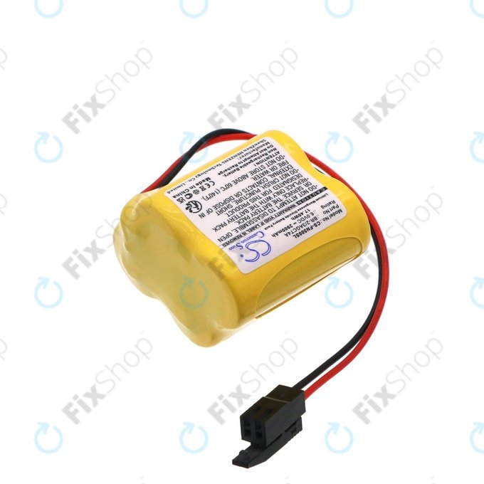 Baterie pro GE FANUC ALPHA iSV, BETA iSV, 2900mAh, Li-MnO2, 6V, A98L-0031-0025, HQ