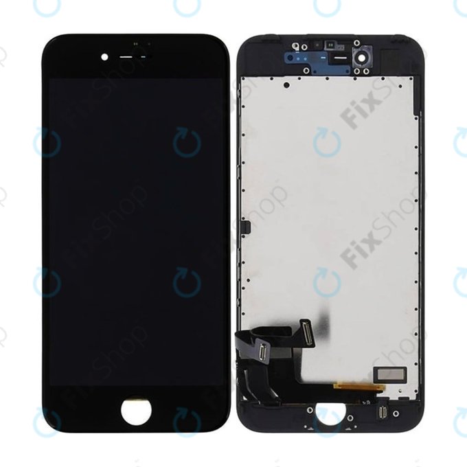 Apple iPhone 7 - LCD Displej + Dotykové Sklo + Rám (Black) In-Cell FixPremium