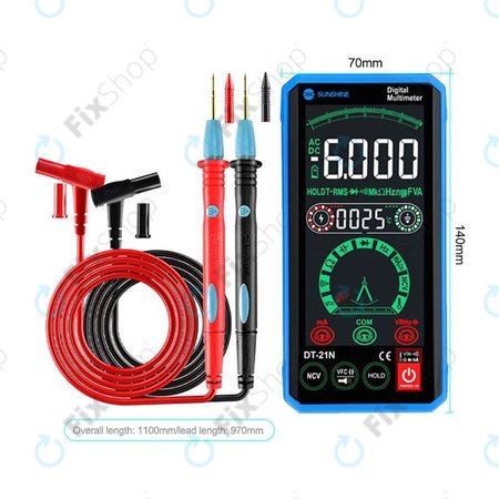 Sunshine DT-21N - Dotykový Multimetr