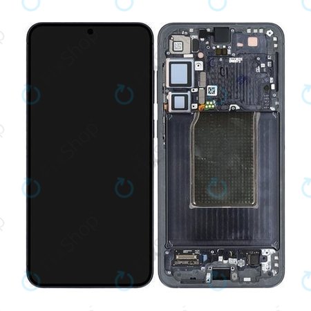 Samsung Galaxy S25 Plus - LCD Displej + Dotykové Sklo + Rám (Blueblack) - GH82-36368E Genuine Service Pack