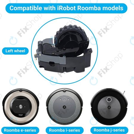 iRobot Roomba e-series, i-series, j-series - Kolo s Motorem (Pravé)