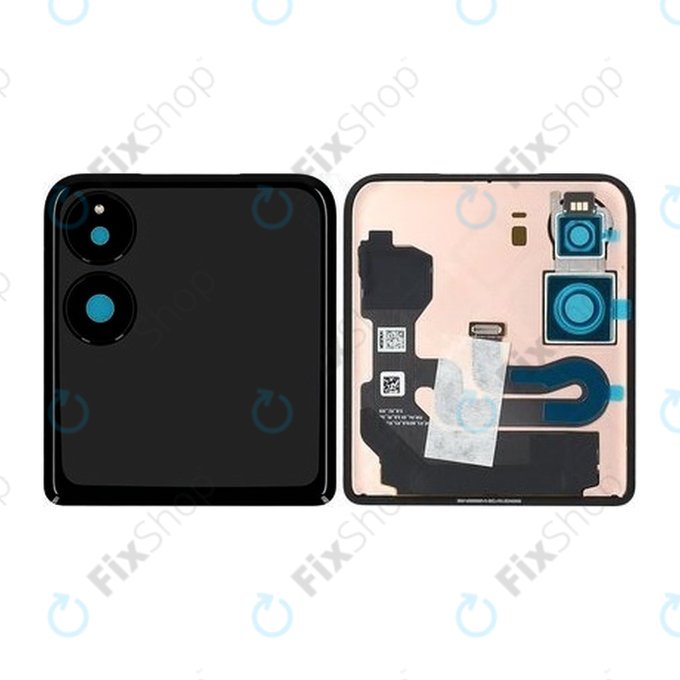 Xiaomi Mix Flip 2405CPX3DC - LCD Displej + Dotykové Sklo (Vnější) (Black) - 560004000N800 Genuine Service Pack