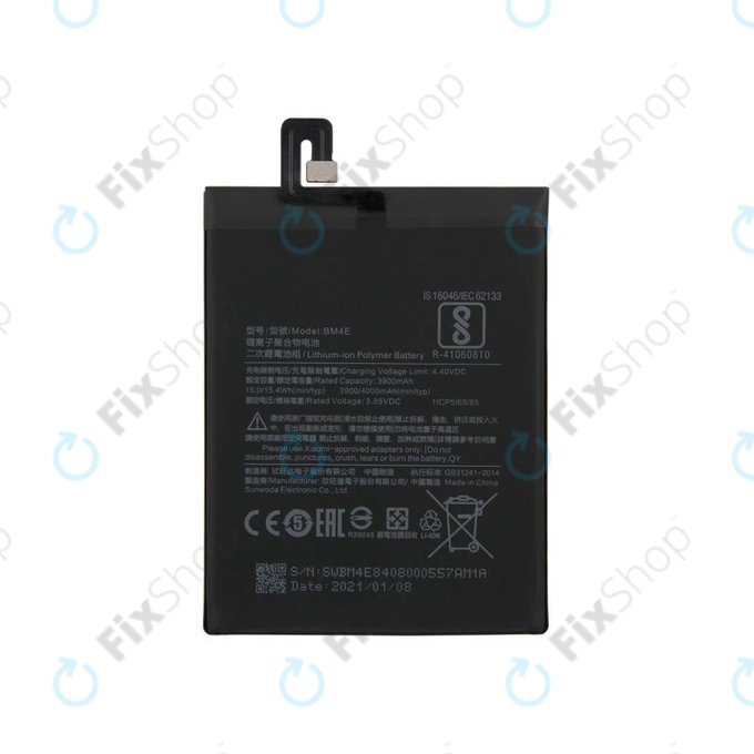 Xiaomi Pocophone F1 - Baterie BM4E 4000mAh