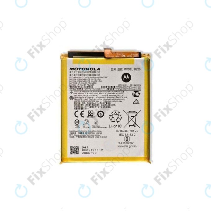 Motorola Moto G8 Power XT2041 - Baterie KZ50 5000mAh - SB18C57585 Genuine Service Pack