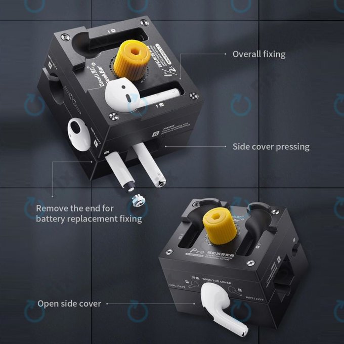 QianLi - Nástroj na uchycení, opravu a demontáž (AirPods 1/2/Pro)