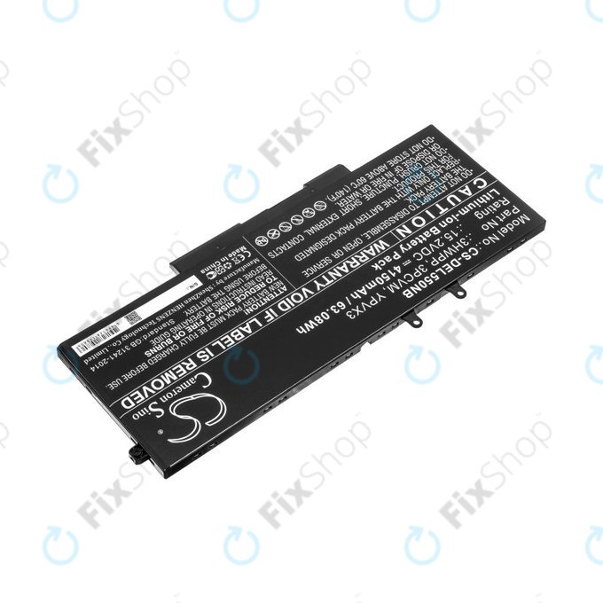 Baterie pro Dell Latitude 5501, Latitude 5401, Latitude 14 5410, Latitude 15 5511, 4150mAh, Li-Ion, 15.2V, 3HWPP, HQ