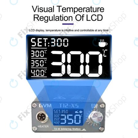 GVM T12-XS - Pájecí Stanice