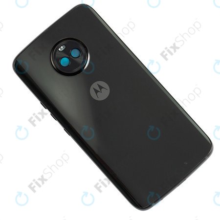 Motorola Moto X4 XT1900 - Bateriový Kryt (Super Black) - 5S58C09155 Genuine Service Pack