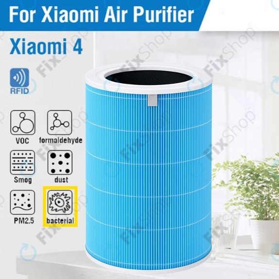 Xiaomi Mi Mijia Air Purifier 4 - HEPA filtr (Antibakteriální) (Modrá)