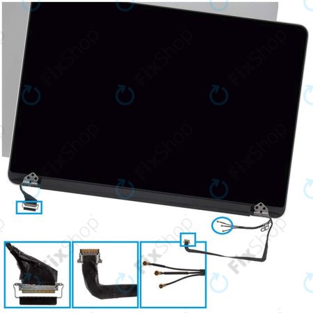 Apple MacBook Pro 13" A1502 (Late 2013 - Mid 2014) - LCD Displej + Přední Sklo + Kryt Refurbished