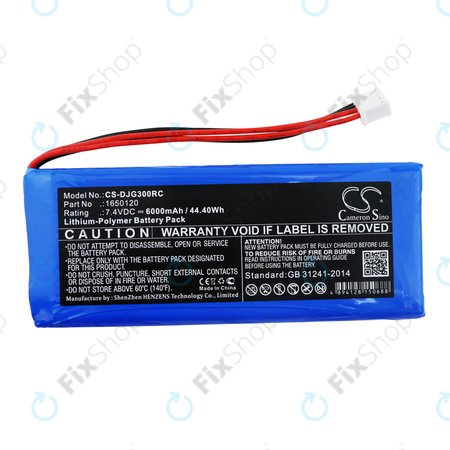 Baterie pro DJI Inspire 1, 2, Phantom 3, 4, 6000mAh, Li-Pol, 7.4V, 1650120, HQ