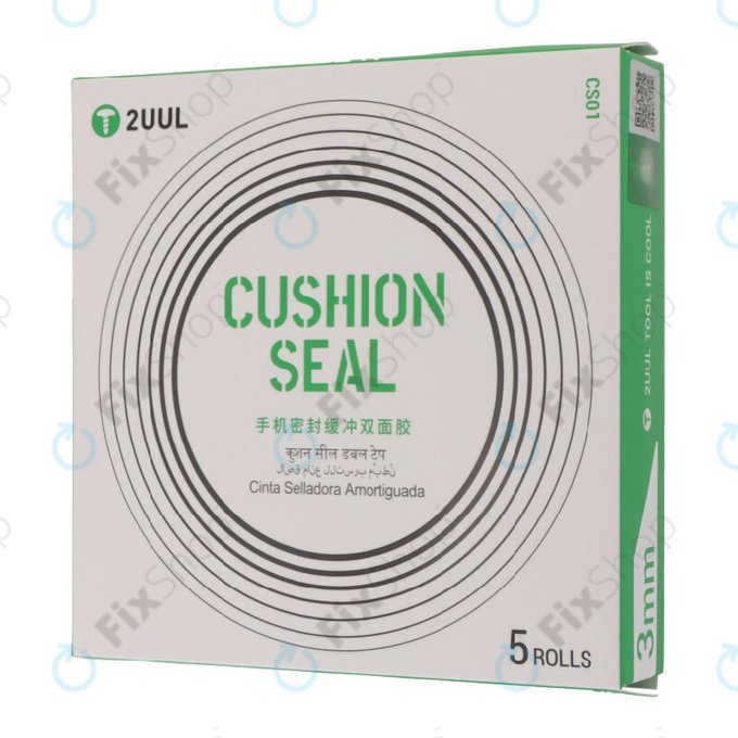 Pěnová těsnicí páska pro rám displeje a zadní sklo, 2UUL CS01, (5mm, 3ks)