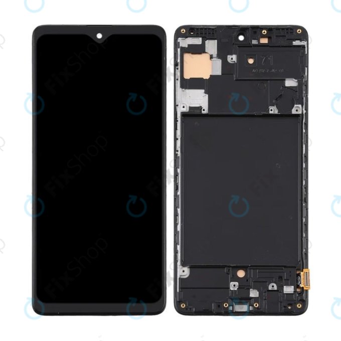 Samsung Galaxy A71 A715F - LCD Displej + Dotykové Sklo + Rám TFT