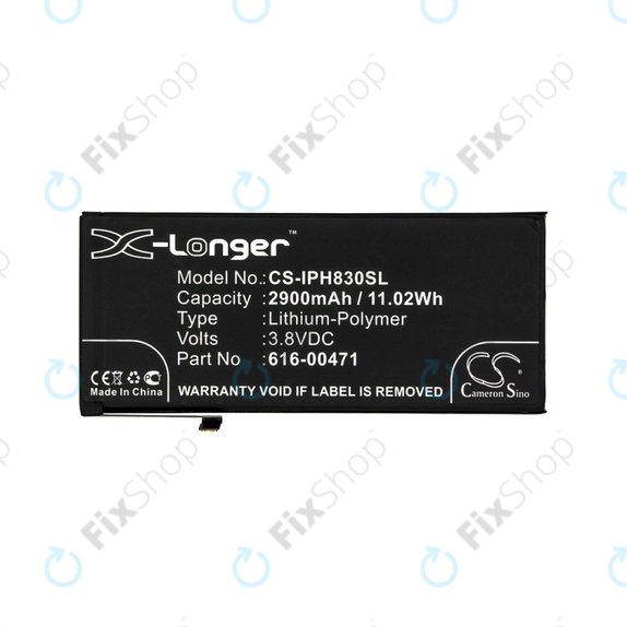 Apple iPhone XR - Baterie 616-00471, 616-00468 2900mAh HQ