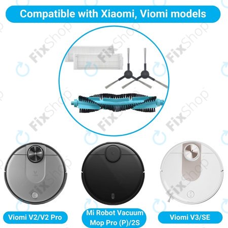Xiaomi Viomi V2, V2 Pro, V3, SE, Mi Robot Vacuum Mop Pro (P), 2S - Standardní Set