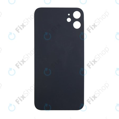 Apple iPhone 11 - Sklo Zadního Housingu (Black)