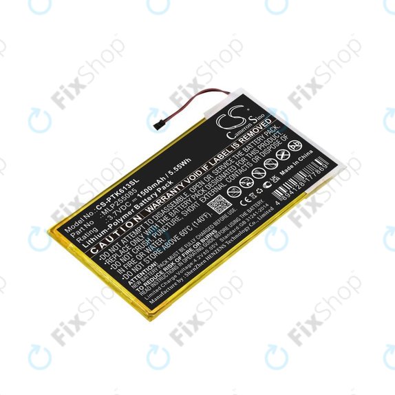 Baterie pro Pocketbook 611, Pocketbook 625, 1500mAh, Li-Pol, 3.7V, MLP255085, HQ