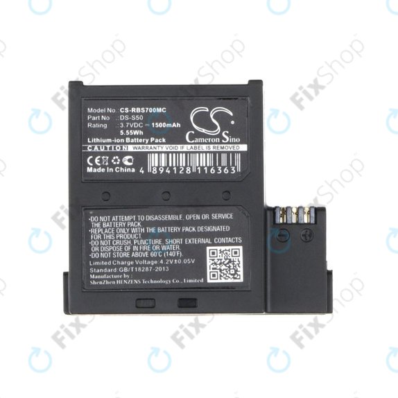 Baterie pro AEE D33, magicae S50, S70, 1500mAh, Li-Ion, 3.7V, DS-S50, HQ