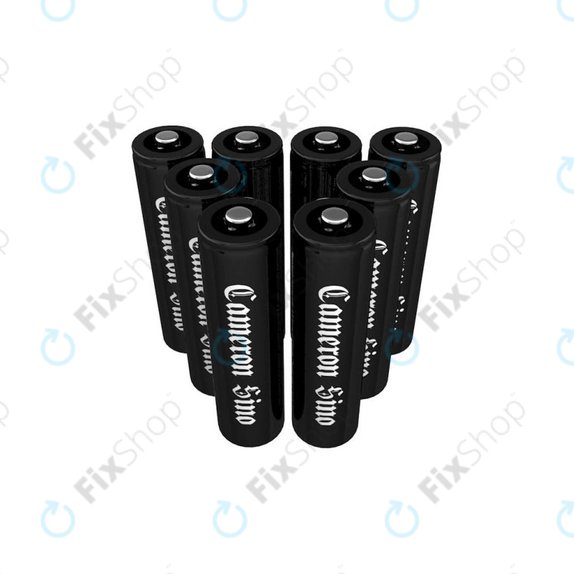 Nabíjecí baterie, CameronSino AA, 8ks, 2200mAh, Ni-MH, 1.2V, –, HQ