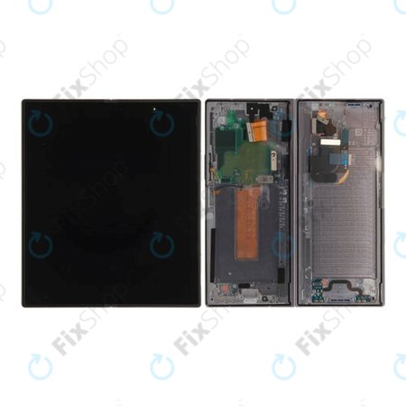 Samsung Galaxy Z Fold 6 F956B - LCD Displej + Dotykové Sklo + Rám (Silver Shadow) - GH82-35042A Genuine Service Pack