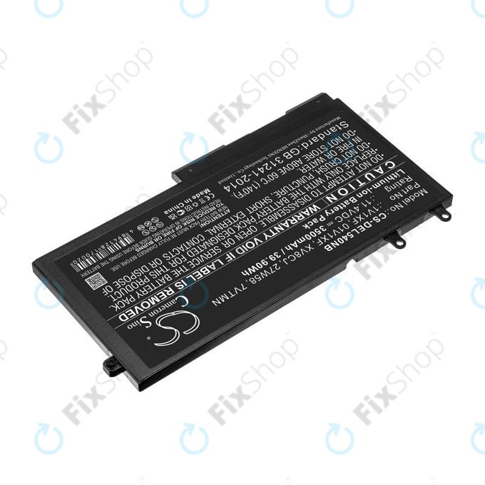 Baterie pro Dell Latitude 5400, Inspiron 7591 2-in-1, 3500mAh, Li-Ion, 11.4V, XV8CJ, HQ