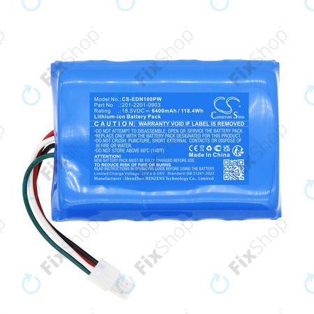 Baterie pro Ecovacs BAIZE, G1-800, GX-600, GOAT G1, 6400mAh, Li-Ion, 18.5V, 201-2201-0903, HQ