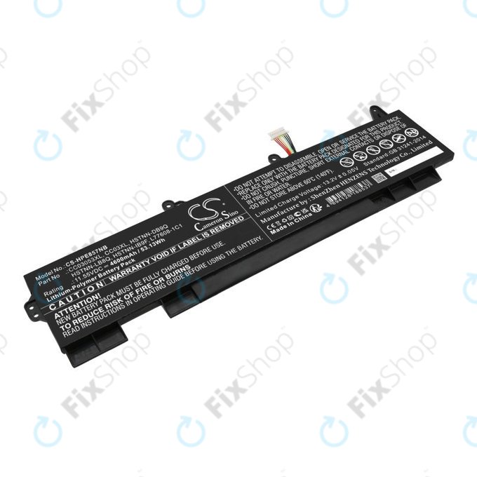 Baterie pro HP ZBook Firefly 15 G7, G8, EliteBook 855 G7, G8, 850 G7, G8, 4600mAh, Li-Pol, 11.55V, CC03053XL, HQ