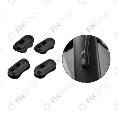 Xiaomi Mi Electric Scooter 1S, 2 M365, Essential, Pro, Pro 2 - Set Gumenných Přechodek Kabelů