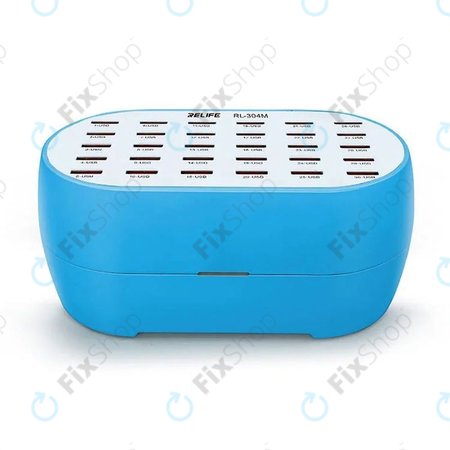 Relife RL-304M - Smart Servisní USB Stanice - 30x USB / 160W