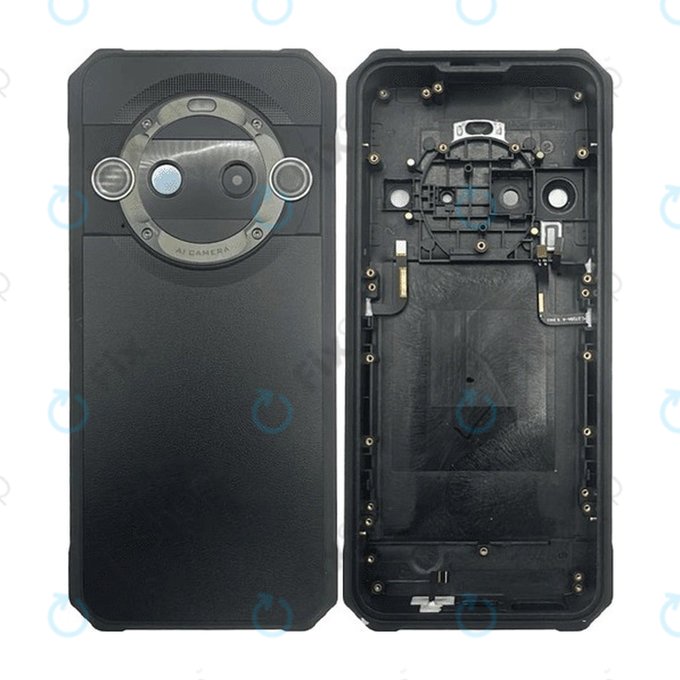 iGet Blackview BL9000 Pro - Bateriový Kryt Komplet (Black)