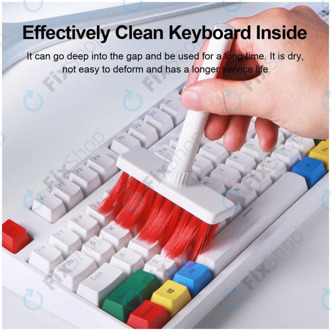 Multifunkční Čistící Kartáč + Čistící Pero + Vytahovač Kláves