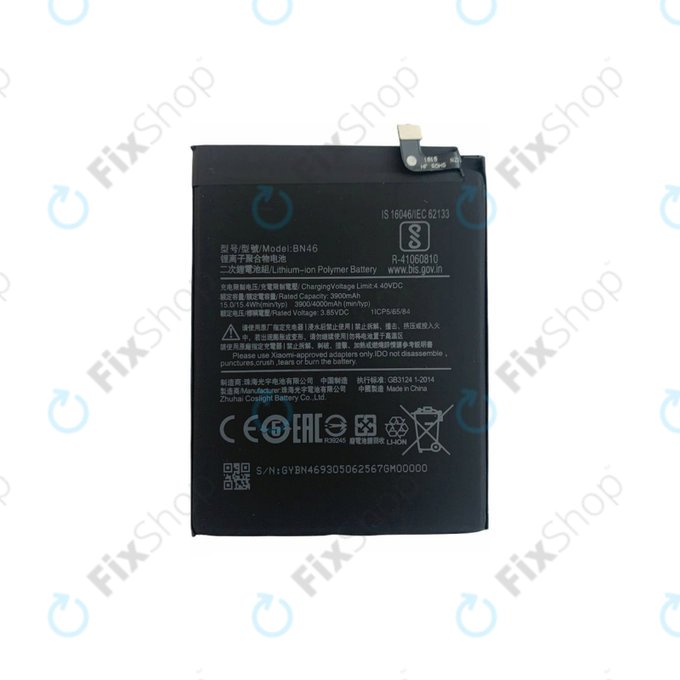 Xiaomi Redmi Note 8T, Redmi 7, Redmi 8A - Baterie BN46 4000mAh