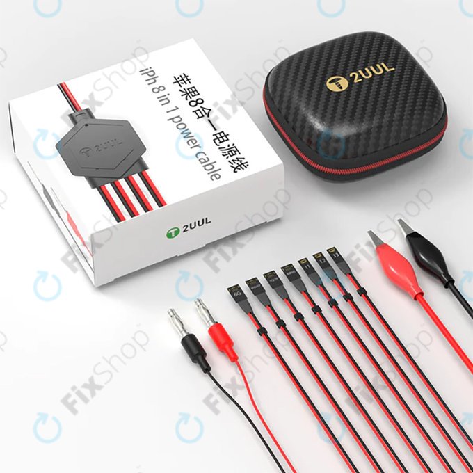 2UUL Ultra Soft Power Line - Sada Napájecích Kabelů pro iPhone 6 - 14 Pro Max